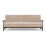 Danny Cream Textured Weave / Dark Walnut