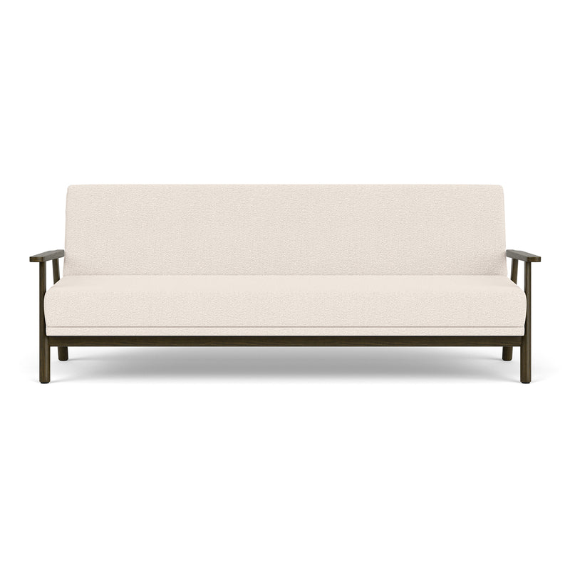 Maya Cream Boucle / Dark Walnut