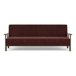 Moss Burgundy / Dark Walnut