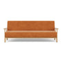 Archie Sofa Bed - Danny Amber Textured Weave / Oak