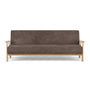 Archie Sofa Bed - Aulla Cacao Textured Weave / Oak
