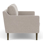 Agnes Brown Textured Weave / Dark Walnut