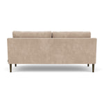 Danny Cream Textured Weave / Dark Walnut