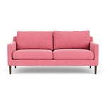 Firenze Bubblegum Fabric / Dark Walnut