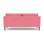 Firenze Bubblegum Fabric / Dark Walnut