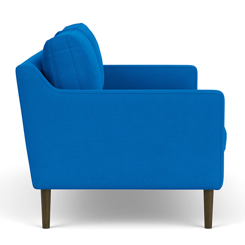 Mark Cobalt Blue Weave / Dark Walnut