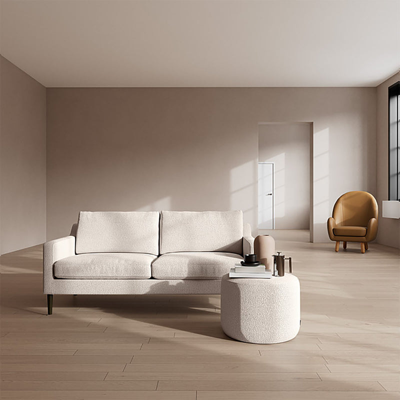 Maya Cream Boucle / Dark Walnut