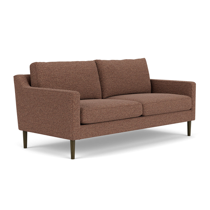 Pebble Rust Boucle / Dark Walnut