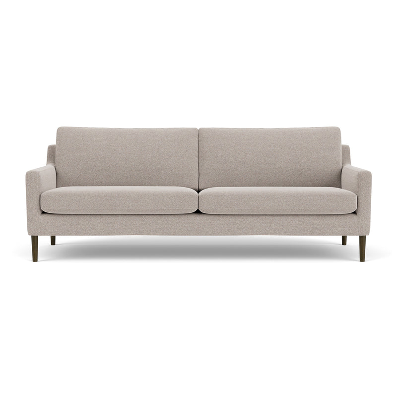 Agnes Brown Textured Weave / Dark Walnut