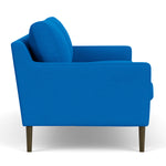 Mark Cobalt Blue Weave / Dark Walnut