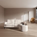 Maya Cream Boucle / Black Matt PC Steel