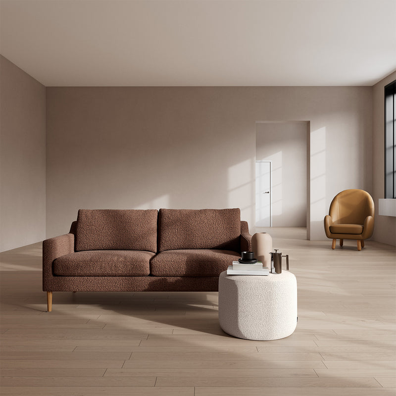 Pebble Rust Boucle / Oak