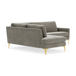 Astha Fabric Left Corner Sofa