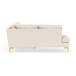 Astha Fabric Left Corner Sofa