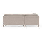 Agnes Brown Textured Weave / Dark Walnut