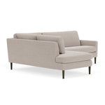 Agnes Brown Textured Weave / Dark Walnut