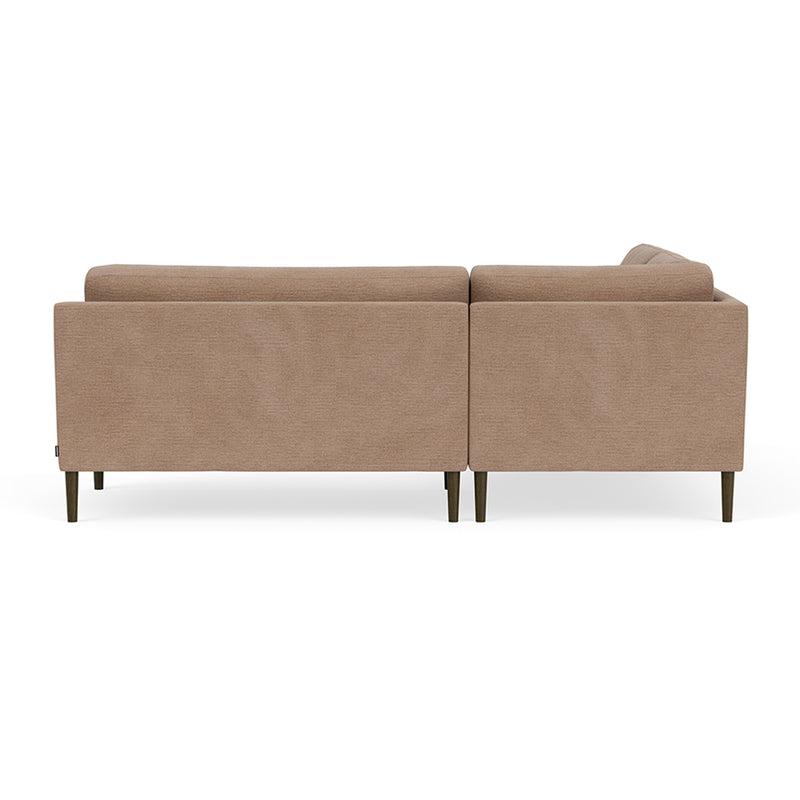 Aulla Caramel Textured Weave / Dark Walnut