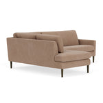 Aulla Caramel Textured Weave / Dark Walnut