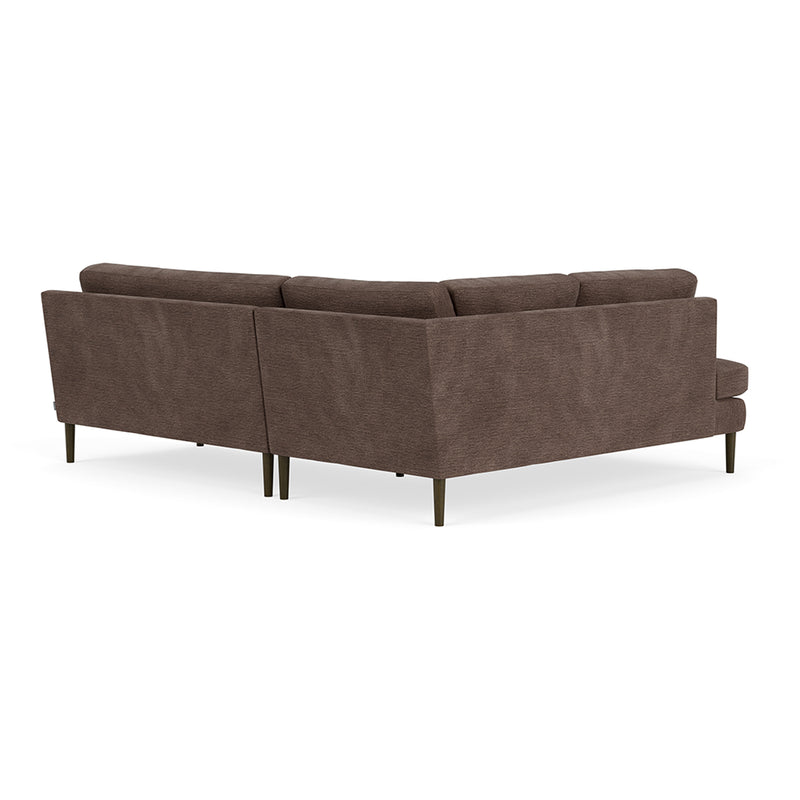 Aulla Cacao Textured Weave / Dark Walnut