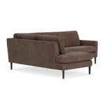 Aulla Cacao Textured Weave / Dark Walnut