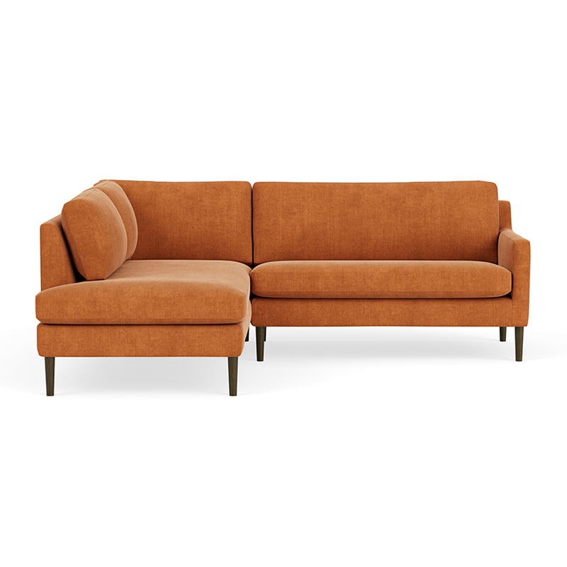 Danny Amber Textured Weave / Dark Walnut