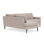 Fabio Stone Fabric / Dark Walnut