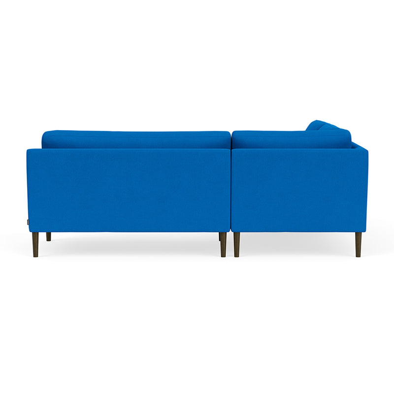 Mark Cobalt Blue Weave / Dark Walnut