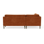 Moss Rust Fabric / Dark Walnut