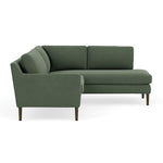 Cura Dark Green Weave / Dark Walnut