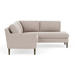 Fabio Stone Fabric / Dark Walnut