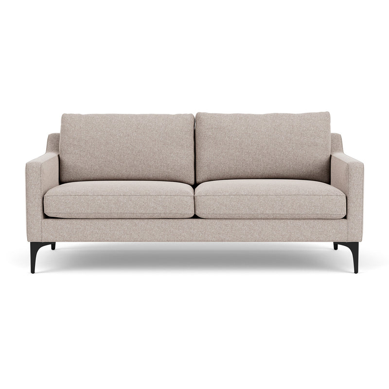 Fabio Stone Fabric / Black Matt PC Steel