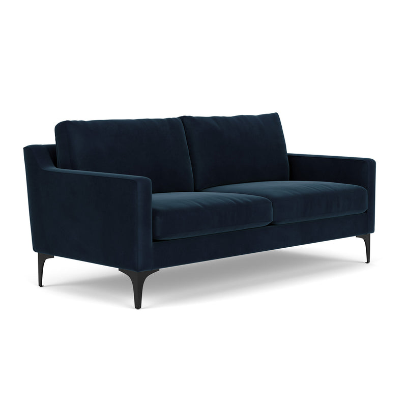 Lux Navy Velvet / Black Matt PC Steel