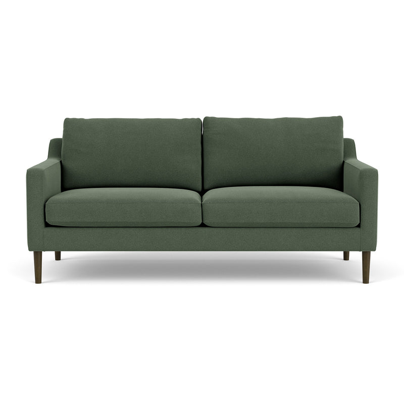 Cura Dark Green Weave / Dark Walnut