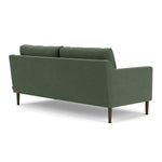 Cura Dark Green Weave / Dark Walnut
