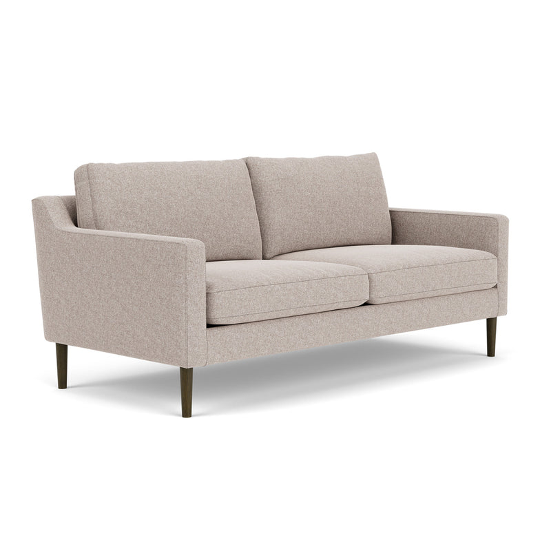 Fabio Stone Fabric / Dark Walnut