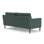 Form Blue Grey Fabric / Dark Walnut