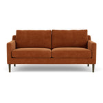 Moss Rust Fabric / Dark Walnut
