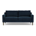 Lux Navy Velvet / Dark Walnut