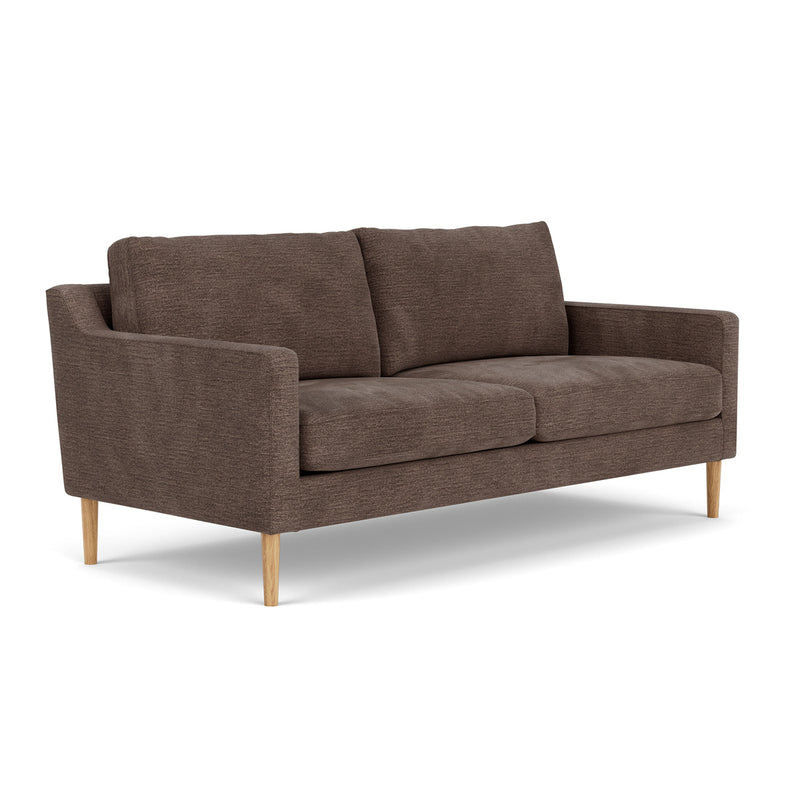 Aulla Cacao Textured Weave / Oak