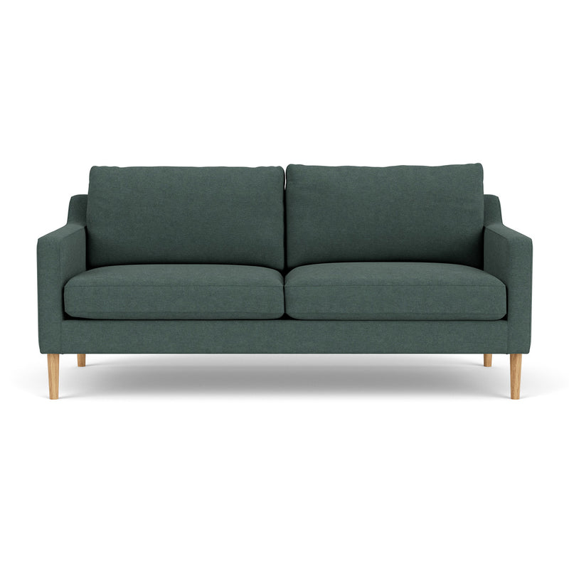 Form Blue Grey Fabric / Oak