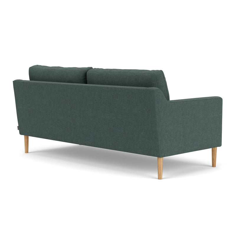 Form Blue Grey Fabric / Oak