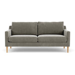 Planet Grey Green Fabric / Oak