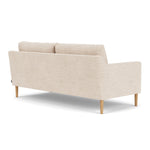 Vega Cream Textured Weave / Oak