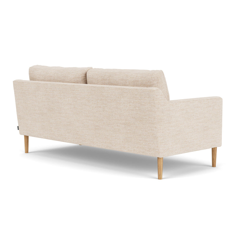 Vega Cream Textured Weave / Oak