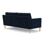 Lux Navy Velvet / Oak