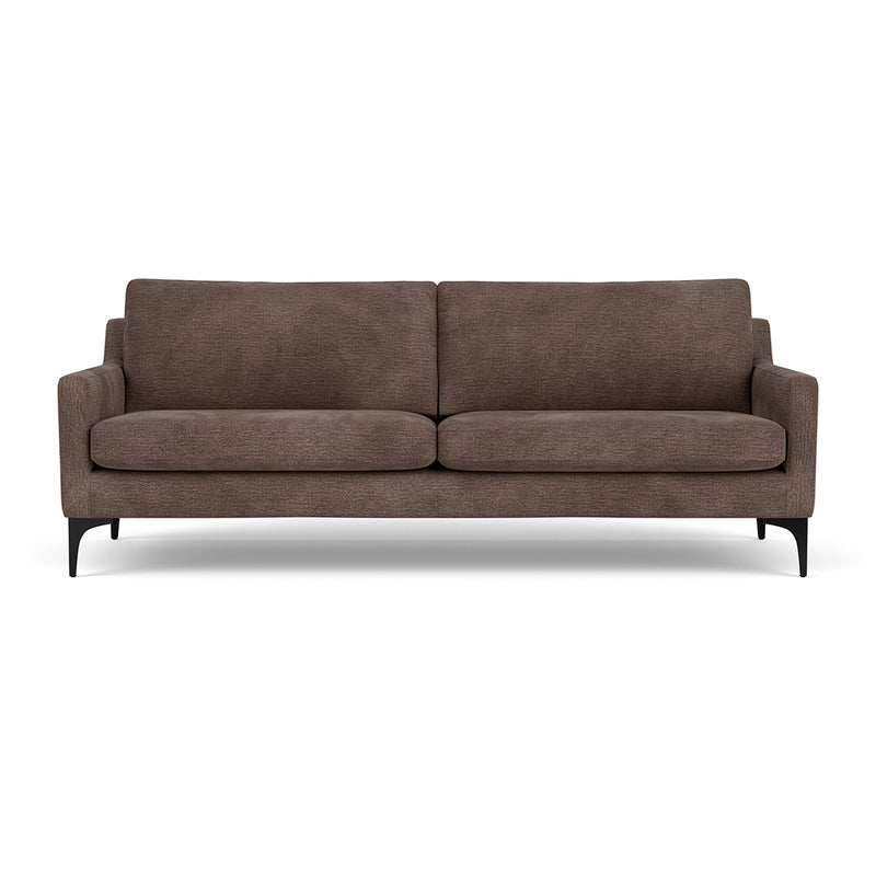 Aulla Cacao Textured Weave / Black Matt PC Steel