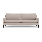 Fabio Stone Fabric / Black Matt PC Steel