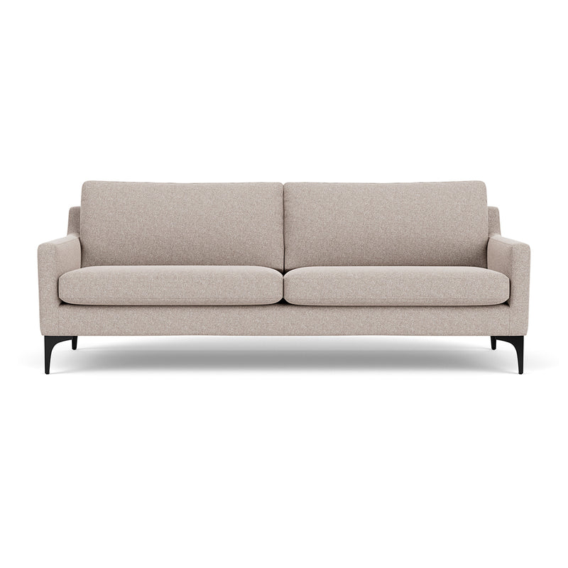 Fabio Stone Fabric / Black Matt PC Steel