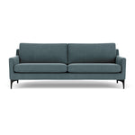 Forest Dust Blue Fabric / Black Matt PC Steel