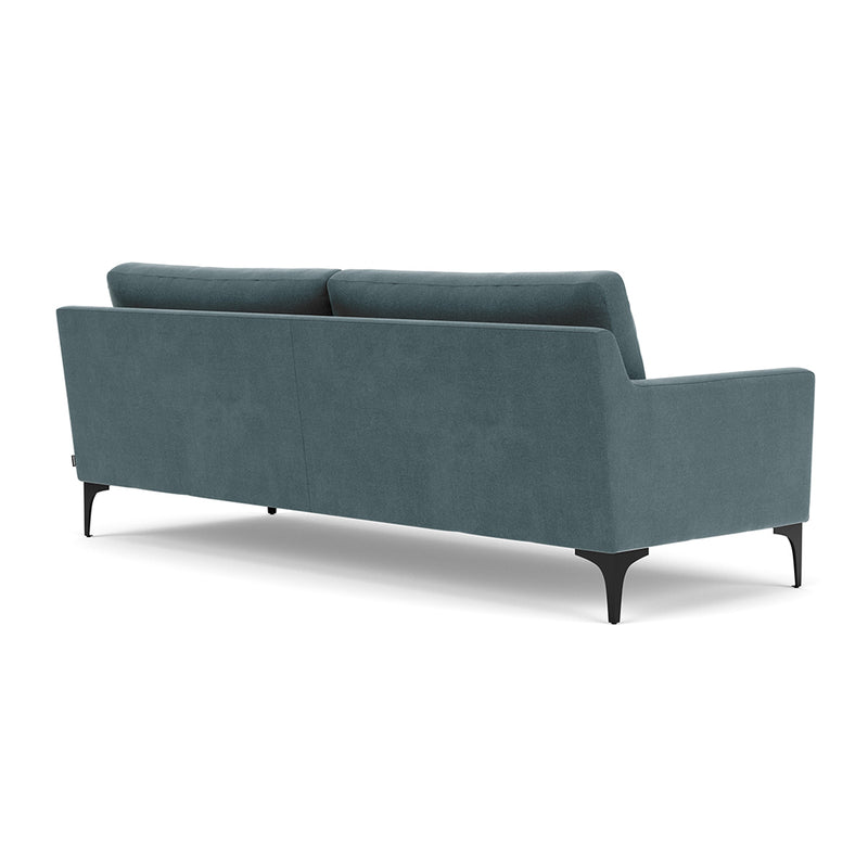Forest Dust Blue Fabric / Black Matt PC Steel